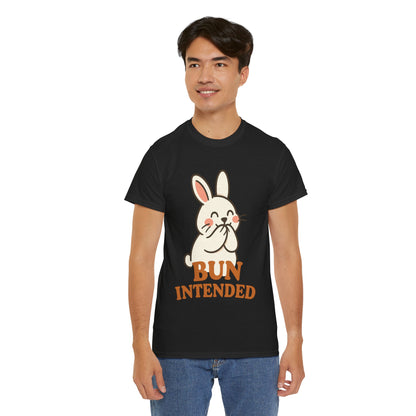 Cute Bunny Graphic Tee - Unisex Heavy Cotton Tee, Animal Lover Shirt, Easter Gift, Funny T-Shirt, Spring Fashion