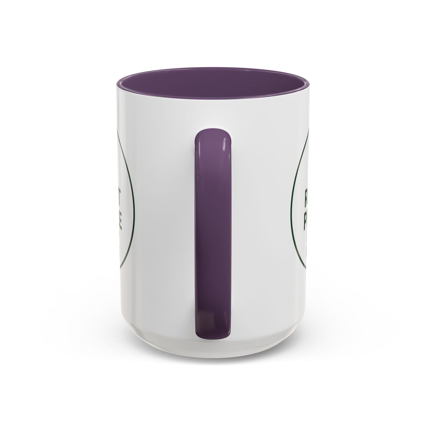Rabbit People Are My People Ceramic Mug – Multiple Accent Colors Coffee Mug - Two Sizes: 11 oz & 15 oz