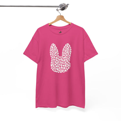 “Bun Within a Bun” Rabbit Head Shirt – Cuniculture Club Original - Cute Bunny Graphic Tee - Unisex Heavy Cotton T-Shirt