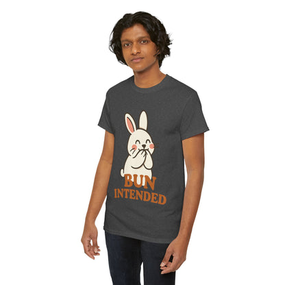 Cute Bunny Graphic Tee - Unisex Heavy Cotton Tee, Animal Lover Shirt, Easter Gift, Funny T-Shirt, Spring Fashion