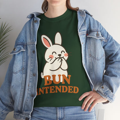 Cute Bunny Graphic Tee - Unisex Heavy Cotton Tee, Animal Lover Shirt, Easter Gift, Funny T-Shirt, Spring Fashion