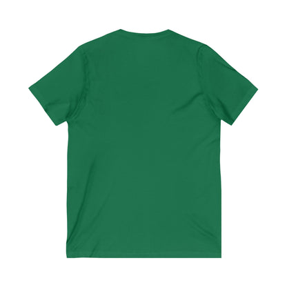 Hay There Bunny V-Neck Shirt – Farm, Rabbitry & Rabbit Lover Classic Tee - Funny Unisex Animal T-Shirt
