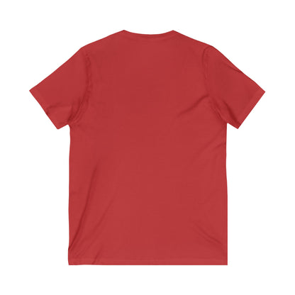 Hay There Bunny V-Neck Shirt – Farm, Rabbitry & Rabbit Lover Classic Tee - Funny Unisex Animal T-Shirt