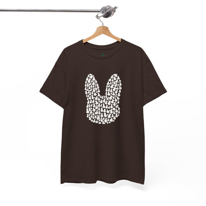 “Bun Within a Bun” Rabbit Head Shirt – Cuniculture Club Original - Cute Bunny Graphic Tee - Unisex Heavy Cotton T-Shirt