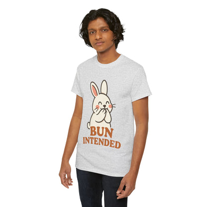Cute Bunny Graphic Tee - Unisex Heavy Cotton Tee, Animal Lover Shirt, Easter Gift, Funny T-Shirt, Spring Fashion