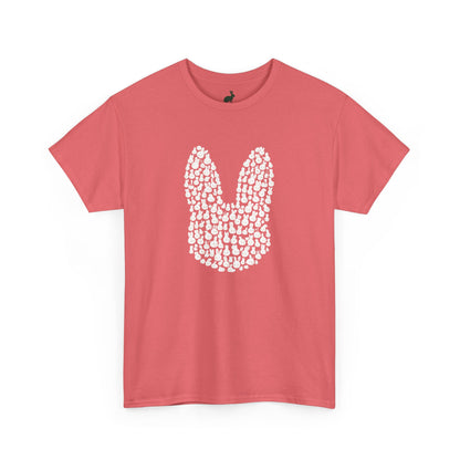 “Bun Within a Bun” Rabbit Head Shirt – Cuniculture Club Original - Cute Bunny Graphic Tee - Unisex Heavy Cotton T-Shirt