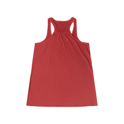 Too Hot to Chill Flowy Racerback Tank Top | Women’s Rabbit Graphic Tee - Funny Bunny Summer Edition