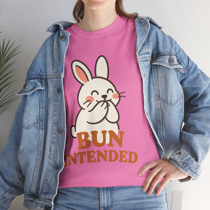 Cute Bunny Graphic Tee - Unisex Heavy Cotton Tee, Animal Lover Shirt, Easter Gift, Funny T-Shirt, Spring Fashion
