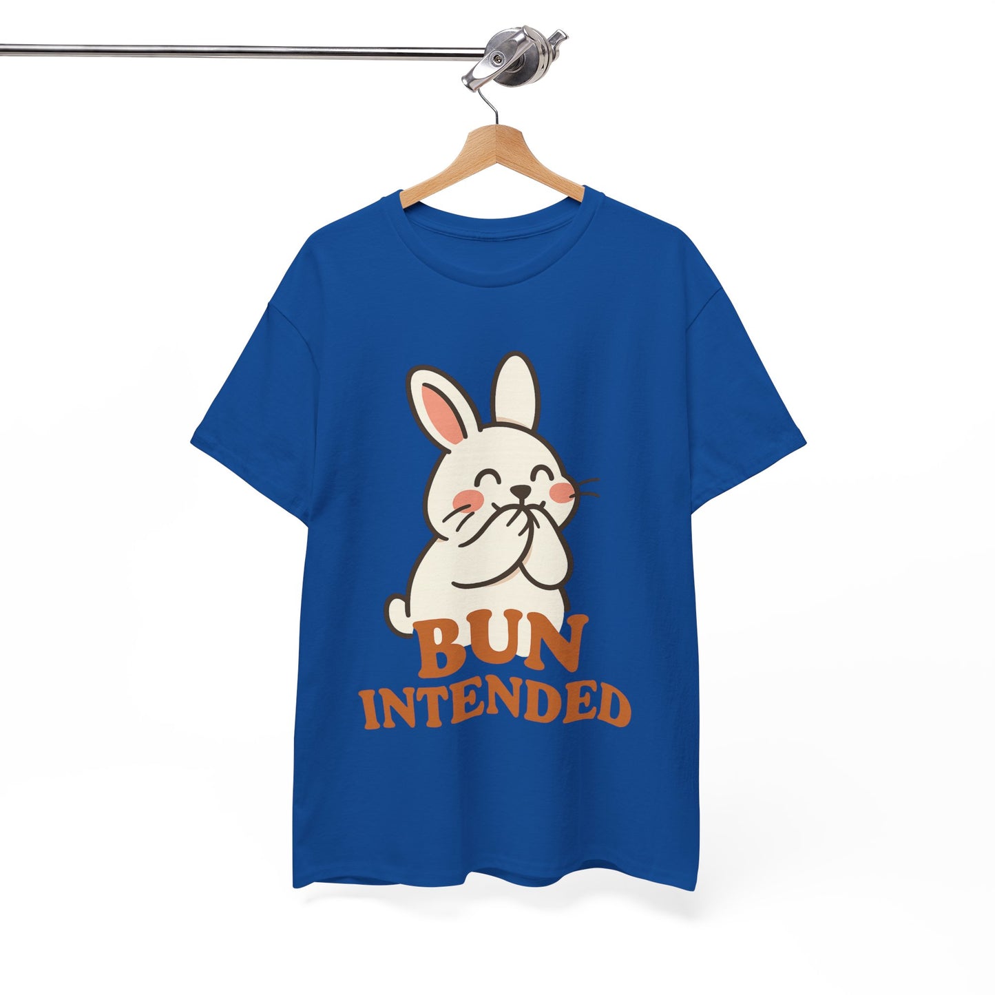 Cute Bunny Graphic Tee - Unisex Heavy Cotton Tee, Animal Lover Shirt, Easter Gift, Funny T-Shirt, Spring Fashion