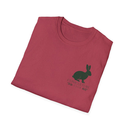 Cuniculture Club Classic Mini Logo Tee – CC Merch Collection Essential - Unisex Softstyle T-Shirt
