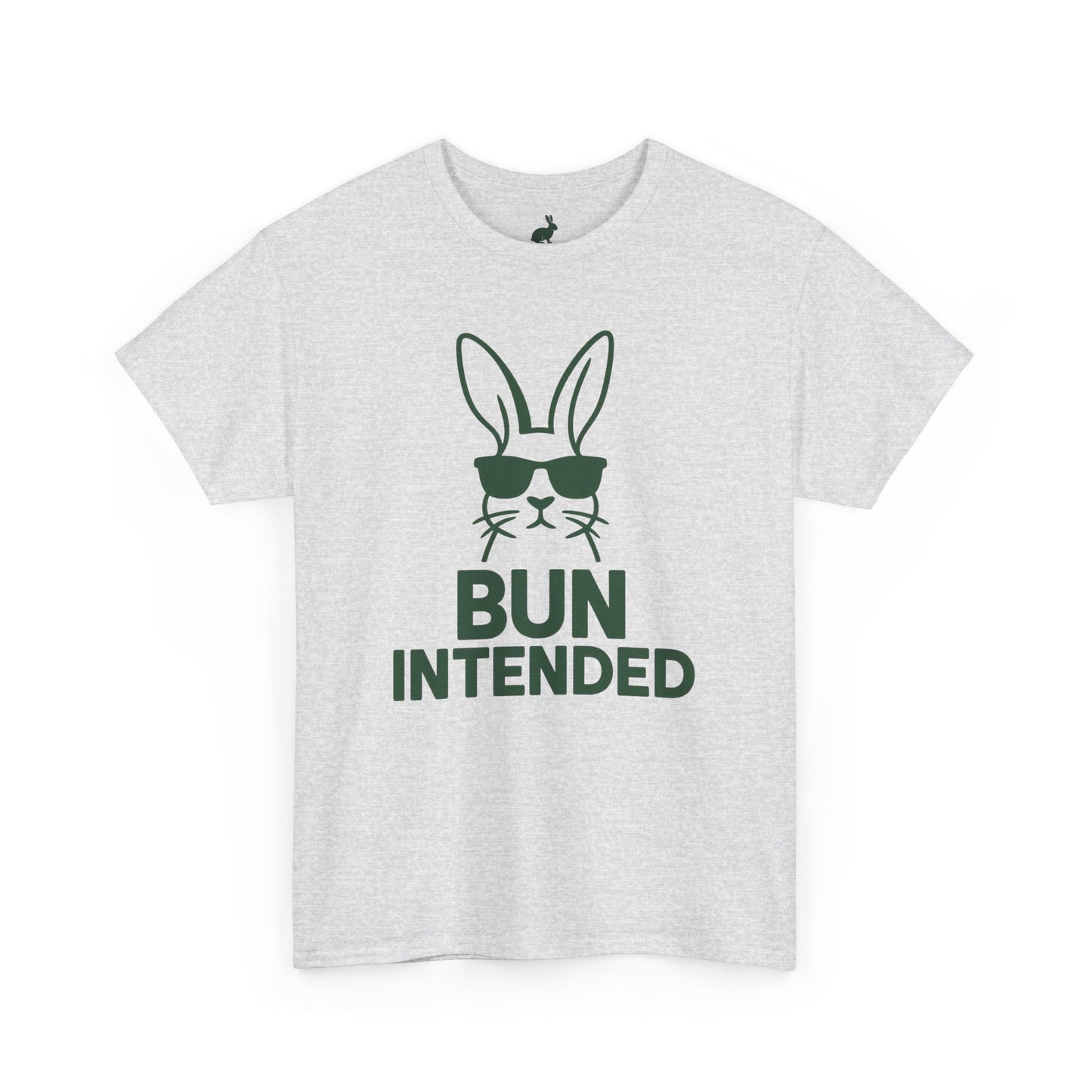 Bun Intended Rabbit in Sunglasses T-Shirt – Unisex Graphic Bunny Tee - Humorous Pun Shirt