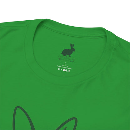Bun Intended Rabbit in Sunglasses T-Shirt – Unisex Graphic Bunny Tee - Humorous Pun Shirt