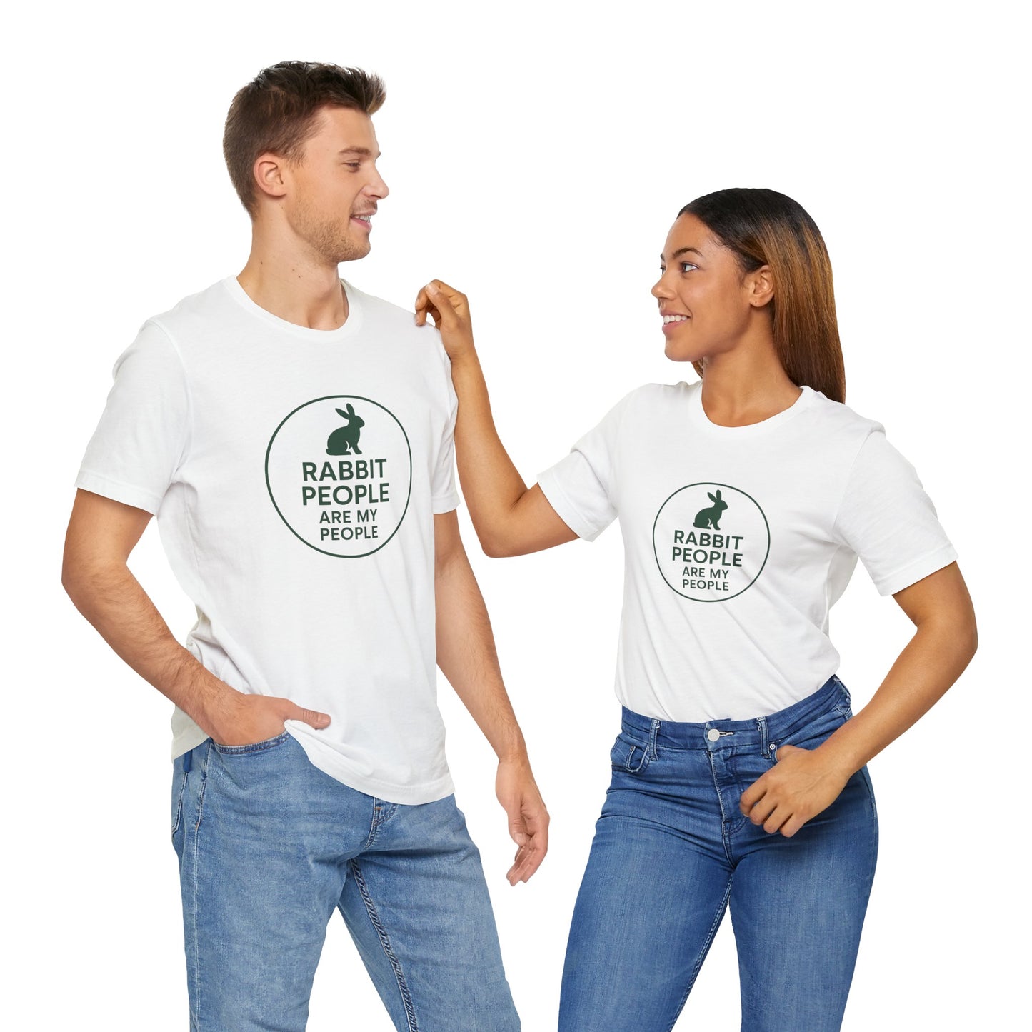 Rabbit People Are My People – Unisex Tee (Cuniculture Club Exclusive) - Rabbit Lovers T-Shirt