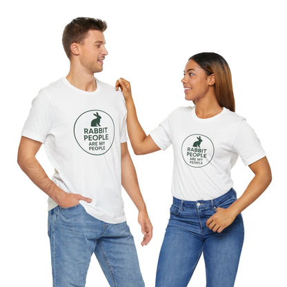 Rabbit People Are My People – Unisex Tee (Cuniculture Club Exclusive) - Rabbit Lovers T-Shirt