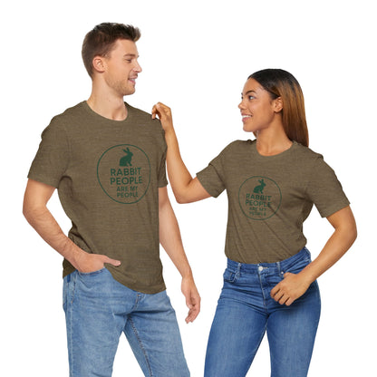 Rabbit People Are My People – Unisex Tee (Cuniculture Club Exclusive) - Rabbit Lovers T-Shirt