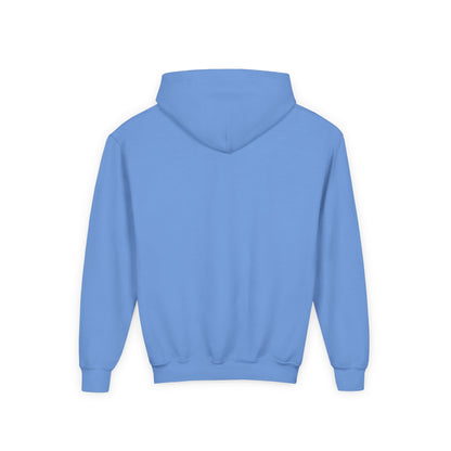 Youth “Hoppy Clover Club” Heavy Blend Hooded Sweatshirt – Lucky Rabbits & Clover Design