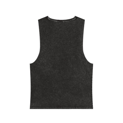 Stonewash Bun Intended Tank Top - Retro Graphic Tee - Vintage Casual Summer Wear - Gift for Rabbit Lovers - Everyday Style