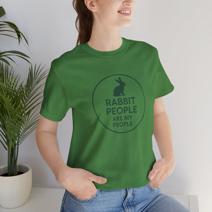 Rabbit People Are My People – Unisex Tee (Cuniculture Club Exclusive) - Rabbit Lovers T-Shirt