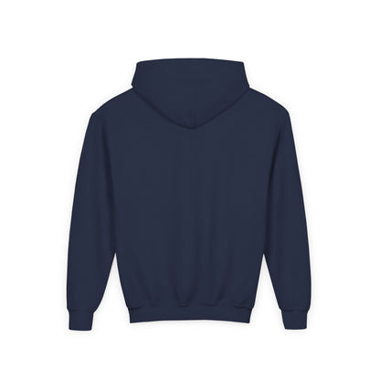 Youth “Hoppy Clover Club” Heavy Blend Hooded Sweatshirt – Lucky Rabbits & Clover Design