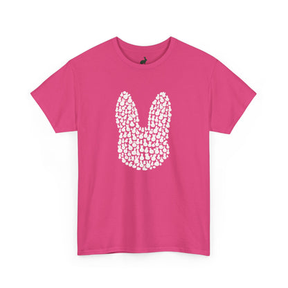 “Bun Within a Bun” Rabbit Head Shirt – Cuniculture Club Original - Cute Bunny Graphic Tee - Unisex Heavy Cotton T-Shirt