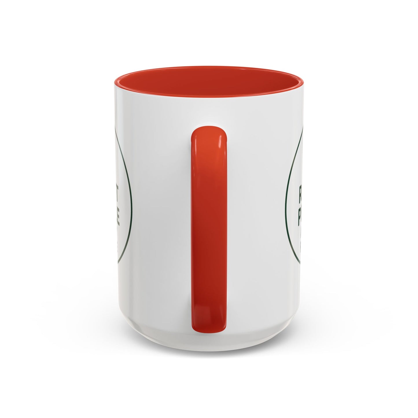 Rabbit People Are My People Ceramic Mug – Multiple Accent Colors Coffee Mug - Two Sizes: 11 oz & 15 oz
