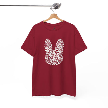 “Bun Within a Bun” Rabbit Head Shirt – Cuniculture Club Original - Cute Bunny Graphic Tee - Unisex Heavy Cotton T-Shirt