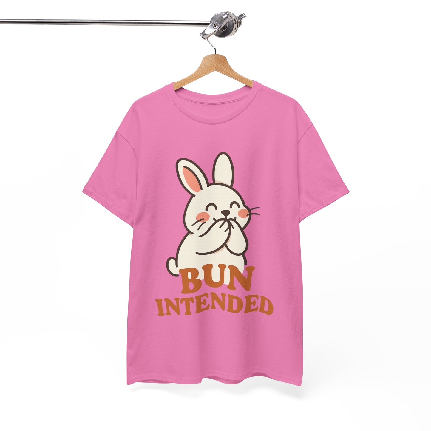 Cute Bunny Graphic Tee - Unisex Heavy Cotton Tee, Animal Lover Shirt, Easter Gift, Funny T-Shirt, Spring Fashion