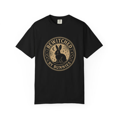 Bewitched by Bunnies Unisex T-shirt | Rabbit Enthusiast Tee - Halloween & Fall Collection