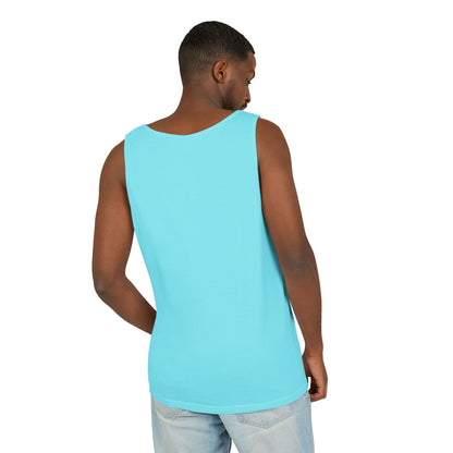Sun's Out, Bun’s Out Tank Top – Funny Bunny Bums Summer Tee - Unisex Garment-Dyed | Beach Vibes - Vacation Apparel