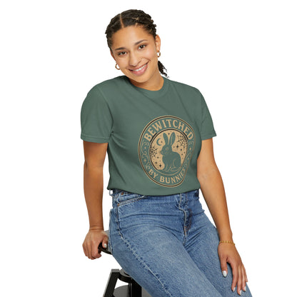 Bewitched by Bunnies Unisex T-shirt | Rabbit Enthusiast Tee - Halloween & Fall Collection