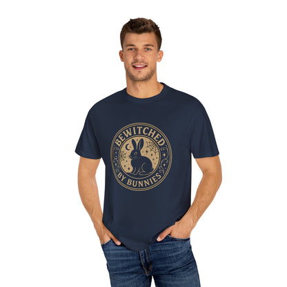 Bewitched by Bunnies Unisex T-shirt | Rabbit Enthusiast Tee - Halloween & Fall Collection