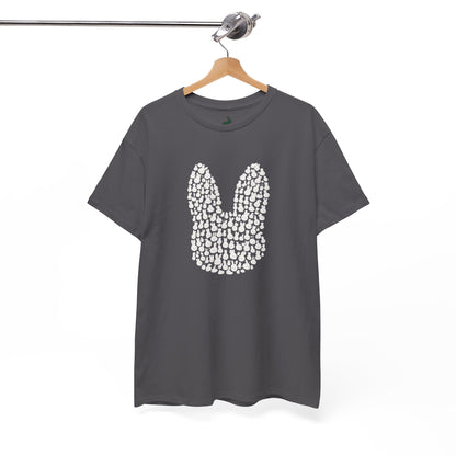 “Bun Within a Bun” Rabbit Head Shirt – Cuniculture Club Original - Cute Bunny Graphic Tee - Unisex Heavy Cotton T-Shirt