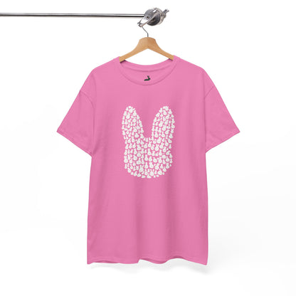 “Bun Within a Bun” Rabbit Head Shirt – Cuniculture Club Original - Cute Bunny Graphic Tee - Unisex Heavy Cotton T-Shirt