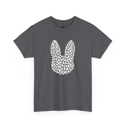 “Bun Within a Bun” Rabbit Head Shirt – Cuniculture Club Original - Cute Bunny Graphic Tee - Unisex Heavy Cotton T-Shirt