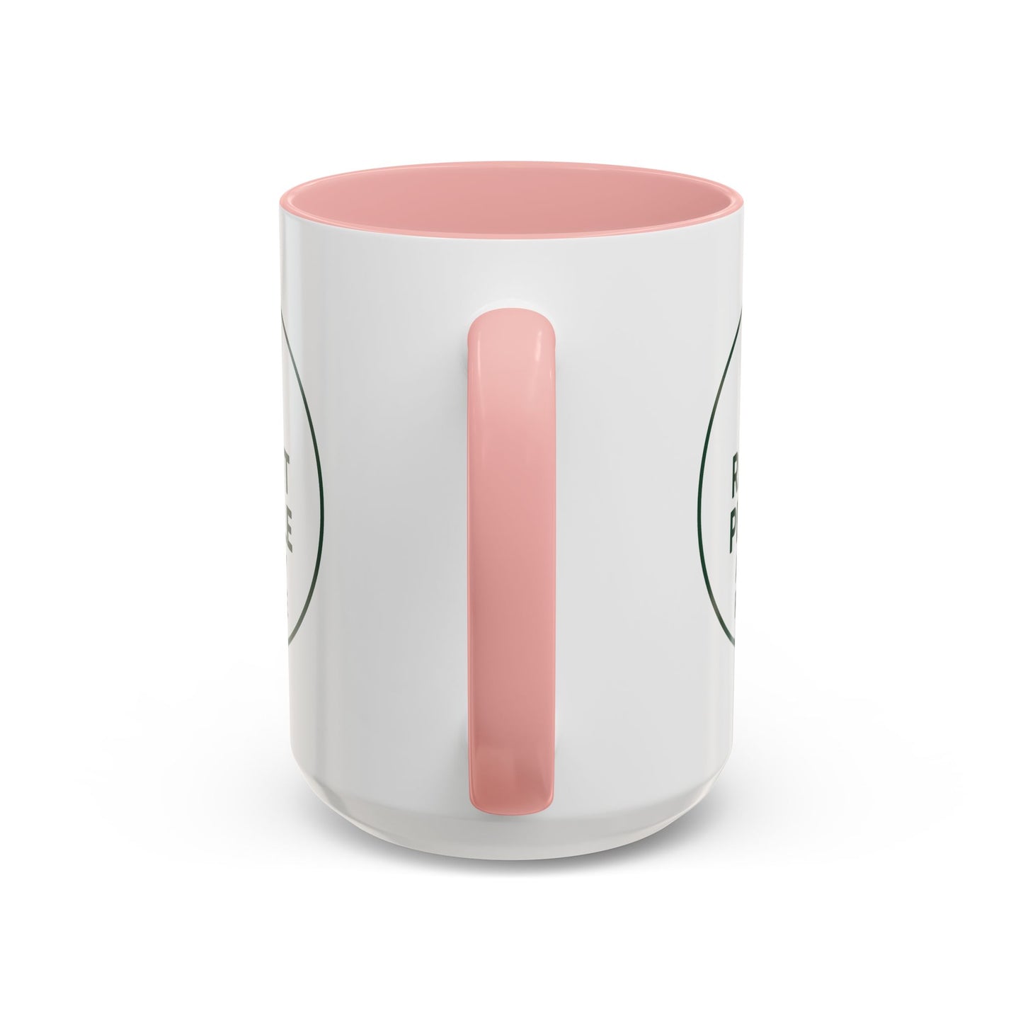 Rabbit People Are My People Ceramic Mug – Multiple Accent Colors Coffee Mug - Two Sizes: 11 oz & 15 oz