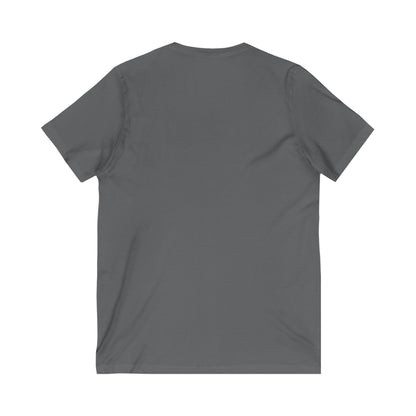 Guilty of Showing My Buns in Public V-Neck Tee - Funny Rabbit Shirt - Unisex Graphic Top - Casual Bunny Wear