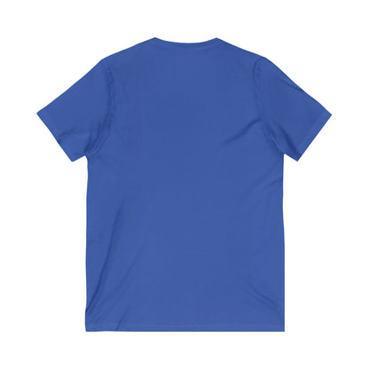 Guilty of Showing My Buns in Public V-Neck Tee - Funny Rabbit Shirt - Unisex Graphic Top - Casual Bunny Wear