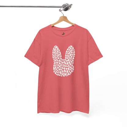 “Bun Within a Bun” Rabbit Head Shirt – Cuniculture Club Original - Cute Bunny Graphic Tee - Unisex Heavy Cotton T-Shirt