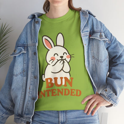 Cute Bunny Graphic Tee - Unisex Heavy Cotton Tee, Animal Lover Shirt, Easter Gift, Funny T-Shirt, Spring Fashion