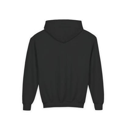 Youth “Hoppy Clover Club” Heavy Blend Hooded Sweatshirt – Lucky Rabbits & Clover Design