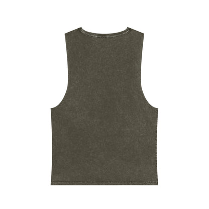 Stonewash Bun Intended Tank Top - Retro Graphic Tee - Vintage Casual Summer Wear - Gift for Rabbit Lovers - Everyday Style